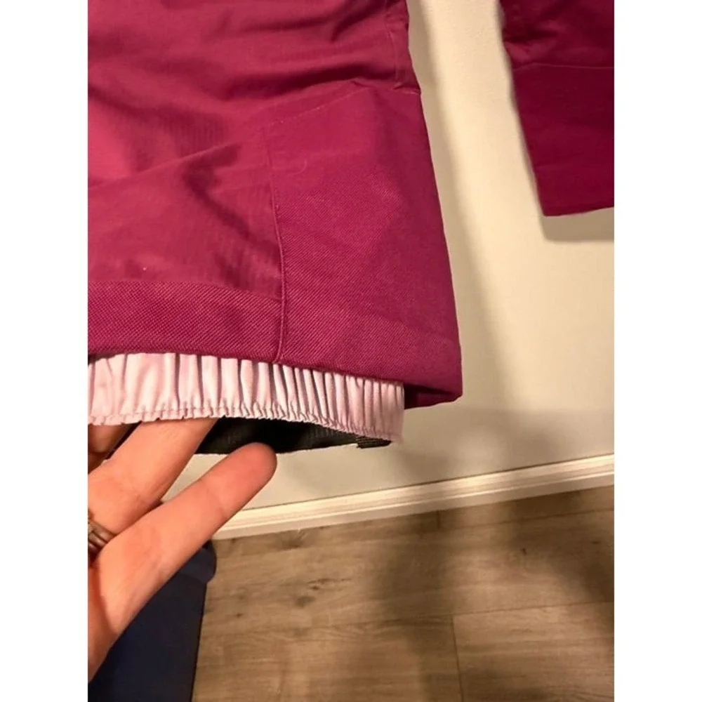 Patagonia Girls Ski Snowboard Pant M 10 Berry VGUC